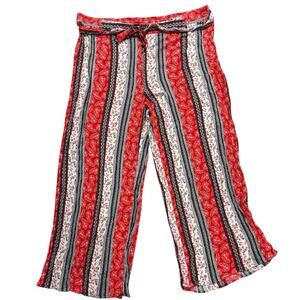 CATO Palazzo Pants Size 26/28 in Red, Blue and White
